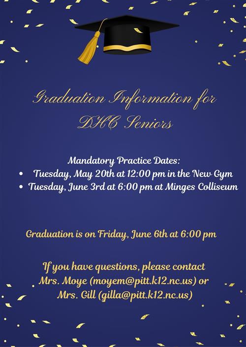 Graduation Information for Seniors